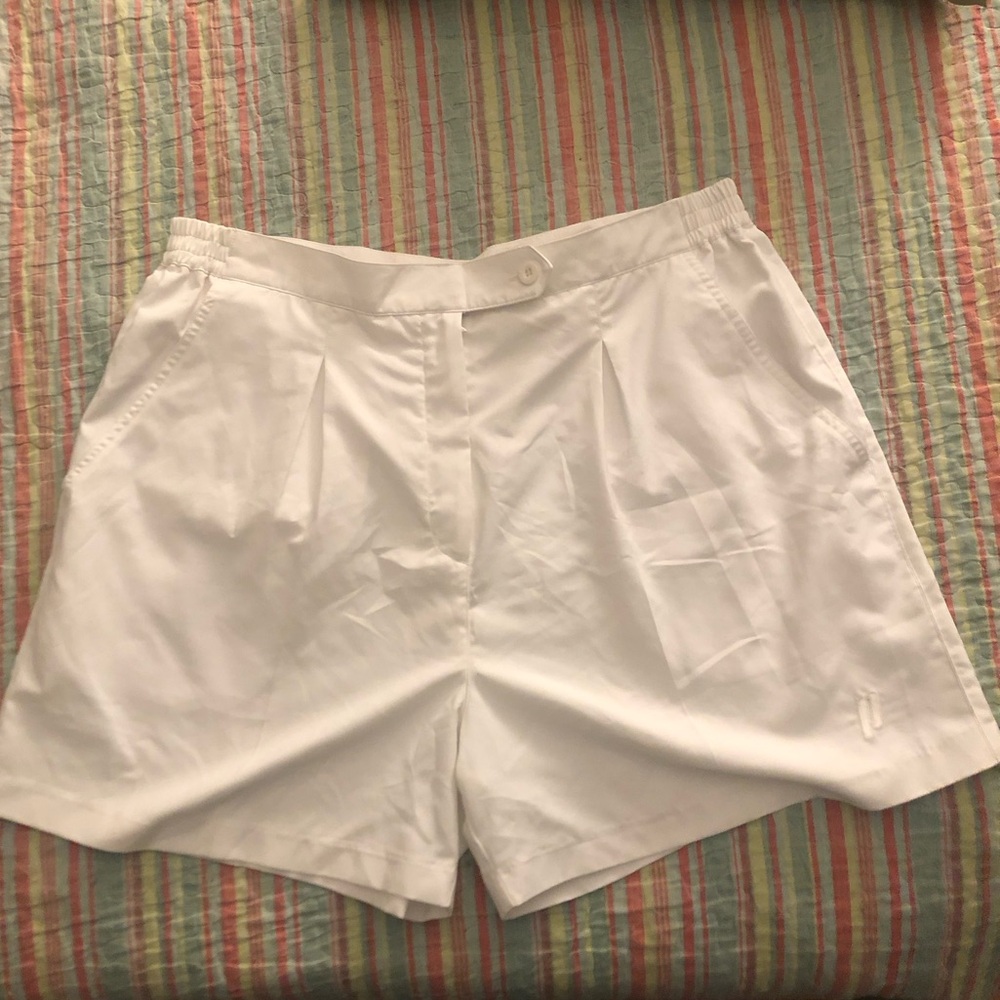 Prince White Tennis Shorts Sz. 16